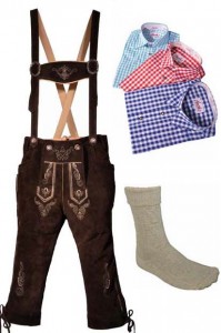 TRACHTEN-LEDERHOSEN-SET 