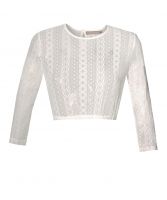 B-Ware / 2. Wahl - Dirndlbluse weiß Spitze Dreiviertelarm Lieblingsgwand B-Ware / 2. Wahl - Dirndlbluse weiß Spitze Dreiviertelarm Lieblingsgwand