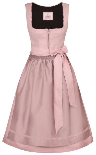 Dirndl midi 70 cm Mauth mauve rosa Marjo