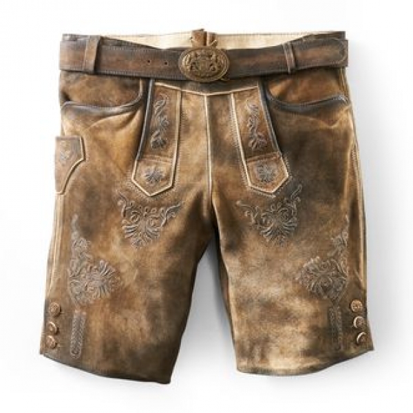 Lederhose kurz Ammersee ziller antik Maddox