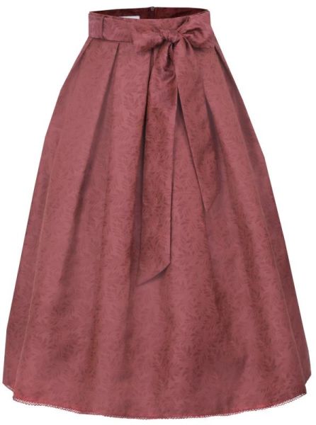 Trachtenrock 70cm Julbach bordeaux Marjo