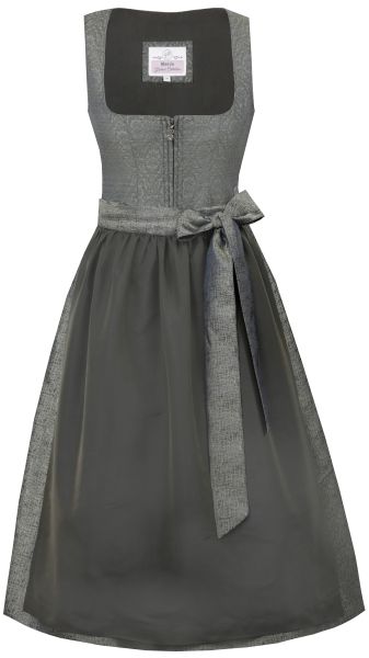 Dirndl midi 70 cm Biebelried farn dunkelgrün Marjo