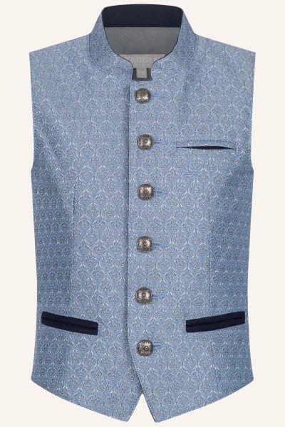 Kinder-Trachtenweste Florin blau Krüger Kids