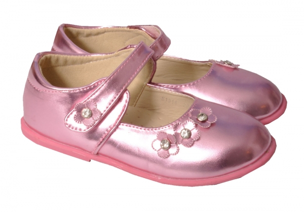 Trachtenschuhe Ballerina Lackschuh pink für Mädchen