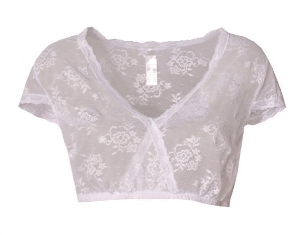 Dirndlbluse Rammel weiß Lascana
