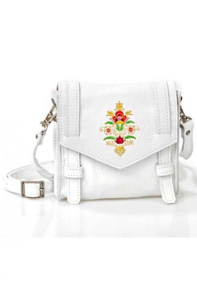 Dirndltasche weiß