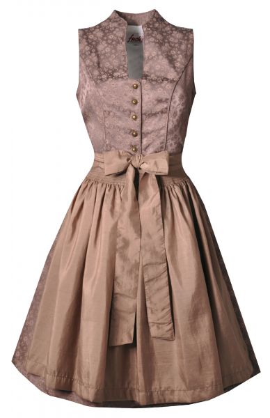 Dirndl midi 60 cm Seidlgütl braun Fuchs