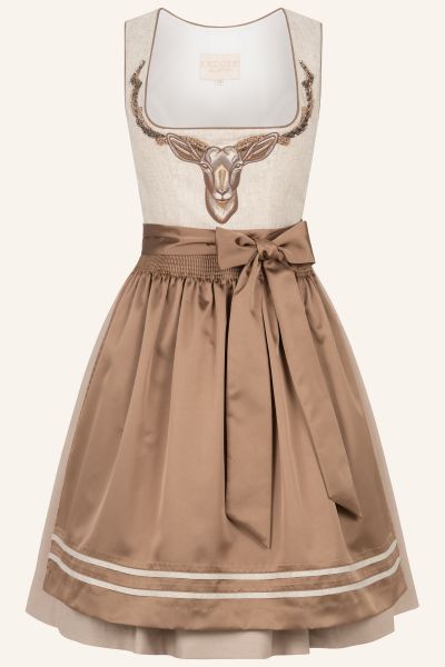 Dirndl midi 60 cm Kudu beige Krüger Collection