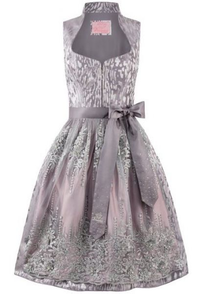 B-Ware / 2. Wahl - Dirndl midi 65 cm Jacie sand rose Stockerpoint