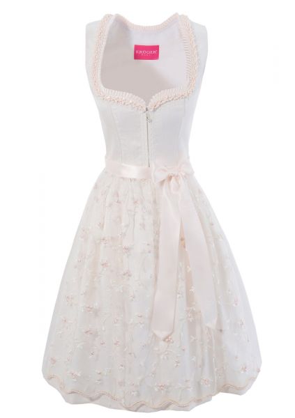 Dirndl 60 cm Brautdirndl Francine ecru beige Krüger Madl