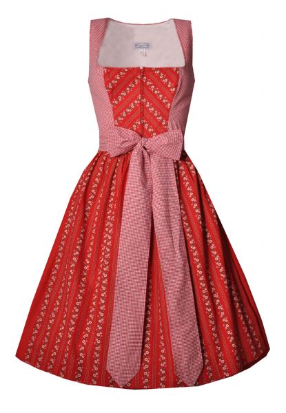 Dirndl mini 59cm Gallersberg rot Hannah Collection