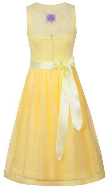 Dirndl midi 65 cm Hofstetten zitrone gelb Cord Marjo