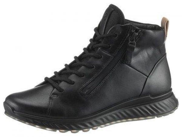 Stiefel Halbschuhe Schnürschuhe Gerzen schwarz Ecco