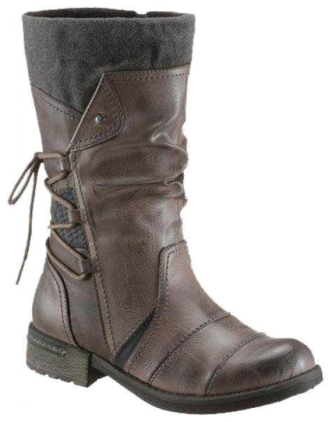 Stiefel Winterschuhe Reflexan Stiefel taupe grau