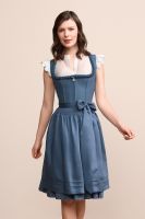 Dirndl midi 60 cm Jocelyn blau Krüger Madl  Dirndl midi 60 cm Jocelyn blau Krüger Madl