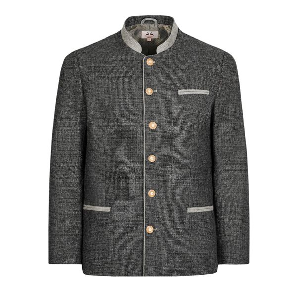 Trachtenjacke Janker Brig anthrazit grau Country Maddox