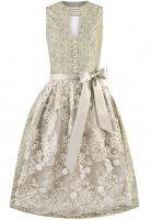 B-Ware / 2. Wahl - Dirndl midi 65cm Serafina grün beige Stockerpoint B-Ware / 2. Wahl - Dirndl midi 65cm Serafina grün beige Stockerpoint