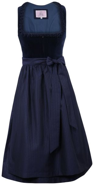 Dirndl midi 70 cm Emmering marine Marjo
