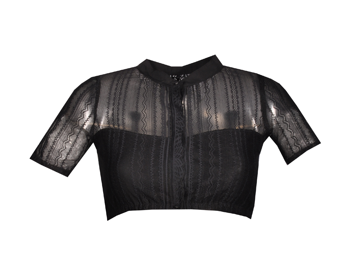 dirndlbluse hochgeschlossen