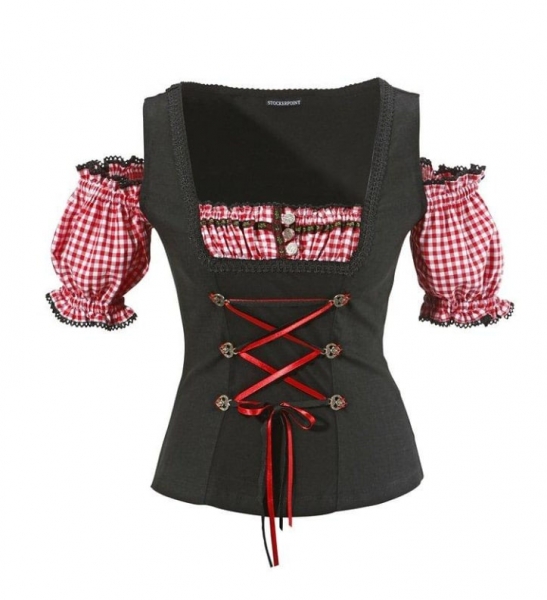 Trachtenshirt/-mieder Betzigau schwarz Stockerpoint