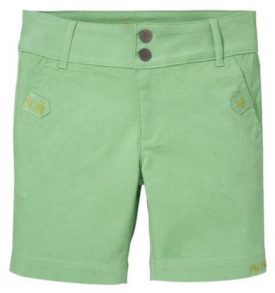 Trachtenshorts Short Halblech grasgrün Piz Palü