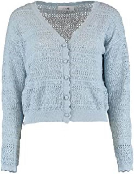 Strickjacke Livia eisblau Hailys