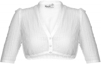 Dirndlbluse Emma-Linda weiß halbarm Marjo 