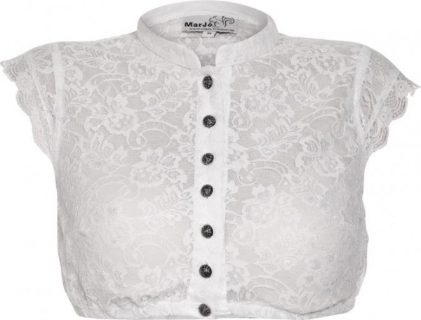 Dirndlbluse Delrose-Eva weiß Marjo