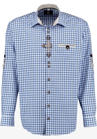 OS TRACHTEN Hemd Weiss Regular Fit Langarm Mit Blie Produktbild-Vorschau 13