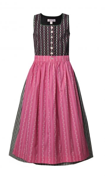 Kinderdirndl Teenagerdirndl Jugendirndl Kumpfmühl schwarz grün rosa Hannah Collection