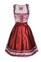 B-Ware / 2. Wahl - Dirndl midi 60cm rot bordeaux Moser B-Ware / 2. Wahl - Dirndl midi 60cm rot bordeaux Moser