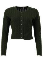 Trachten Strickjacke Trachtenjacke Vorderhoibl dunkelgrün oliv OS Trachten Trachten Strickjacke Trachtenjacke Vorderhoibl dunkelgrün oliv OS Trachten