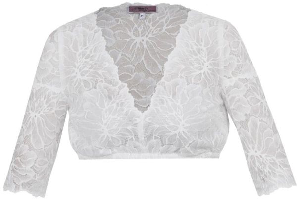 Dirndlbluse GY-11-Iffeldorf off white Halbarm Marjo