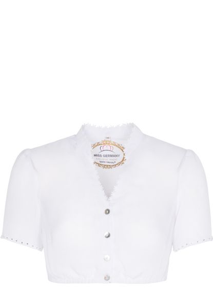 Dirndlbluse Iwonka weiß Spieth &amp; Wensky Miss Germany Collection