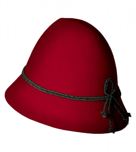 Kinder Trachtenhut Sepplhut Seppi rot Kitzo Alpen