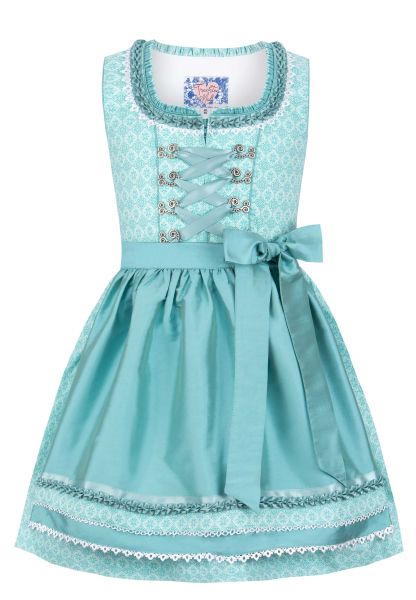 Kinderdirndl Babsi türkis 2-tlg. Stockerpoint