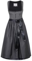 Dirndl midi 70 cm Unsleben asphalt anthrazit grau Marjo 