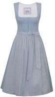 Dirndl midi 65 cm Rimsting babyblau hellblau blau Marjo  Dirndl midi 65 cm Rimsting babyblau hellblau blau Marjo
