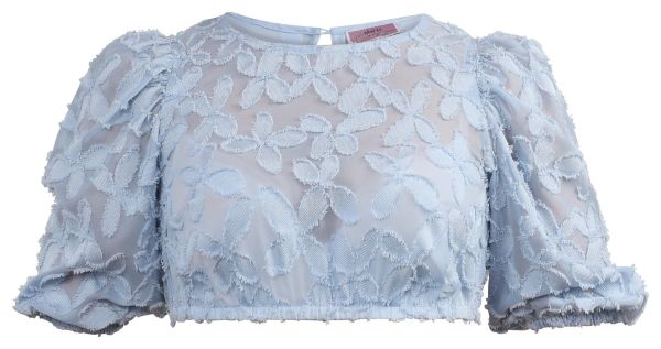 Dirndlbluse Karlstein himmelblau Marjo