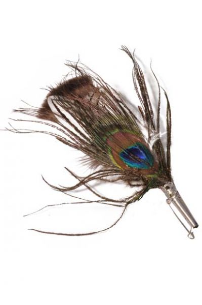 Hutfeder Pfau