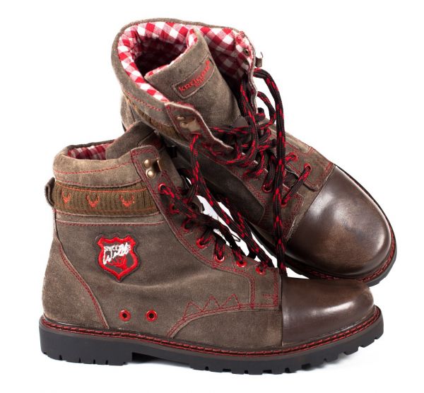 Trachtenstiefel Wild rot Krüger