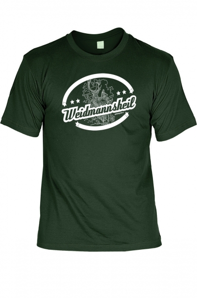 Trachtenshirt Weidmannsheil grün