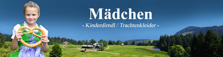 Trachtenkleid 3tlg Kinder Dirndl M/ädchen Kleid Gr 104,116,128,140,146,152