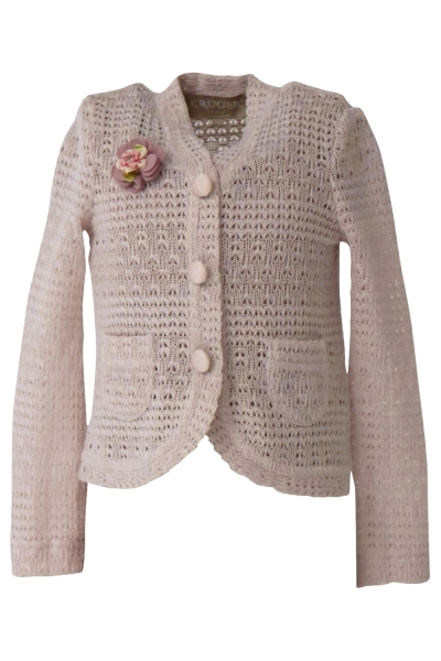 Kinder Trachtenjacke Feinstrickjacke Eva rose Krüger