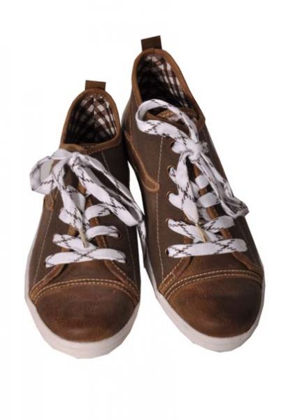 Sneaker Staven braun Nubuk gespeckt Spieth &amp; Wensky