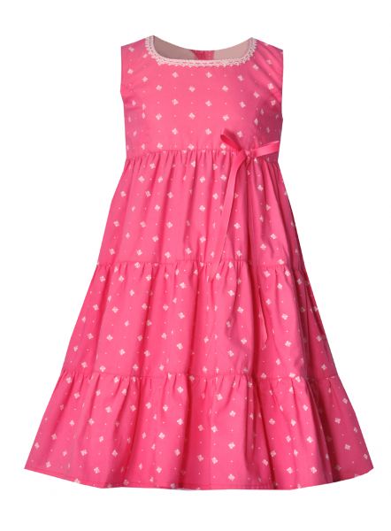 B-Ware / 2. Wahl - Trachtenkleid Kinder Mühlau pink Hannah Collection