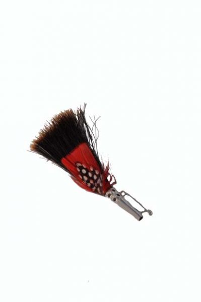Gamsbart dunkelbraun Federn