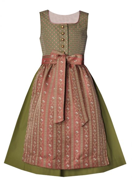 Kinderdirndl Grattenbach grün Hannah Collection