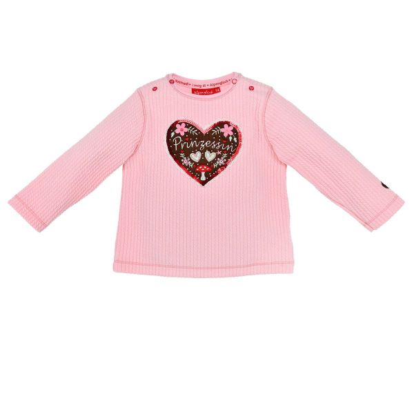 Kinder Sweatshirt rose Prinzessin Langarm Bondi