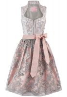 B-Ware / 2. Wahl - Dirndl midi 65cm Caprisa french rose rosa grau Stockerpoint B-Ware / 2. Wahl - Dirndl midi 65cm Caprisa french rose rosa grau Stockerpoint